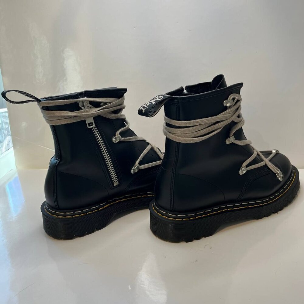 Dr. Martens × Rick Owens 1460 BEX DS RO Boots – US Men’s 12 / US Women’s 13 - Picture 9 of 16
